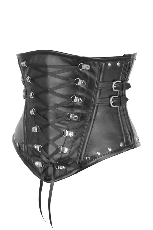 Gothic PVC Underbust Half Corset