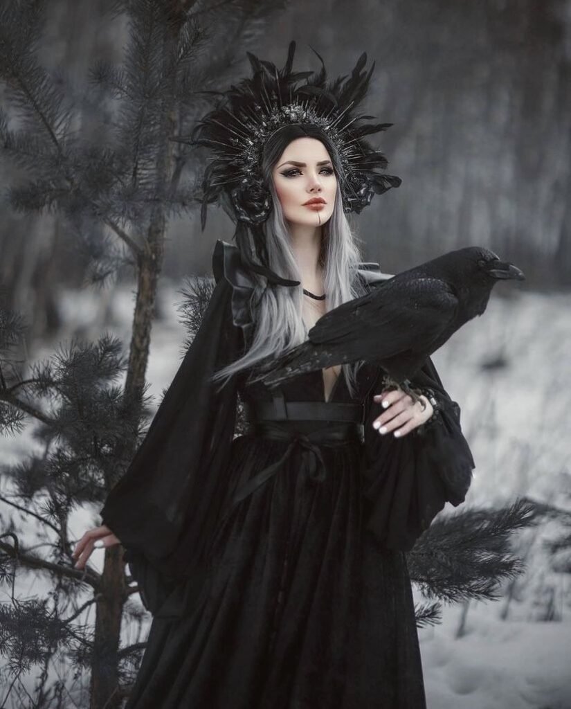 Gothic Queen For Halloween