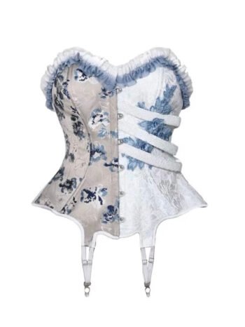 Halloween Gothic Romantic Bride Witch Corset Top