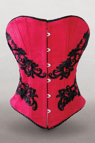 Halloween Fancy Witch Overbust Corset For Cosplay