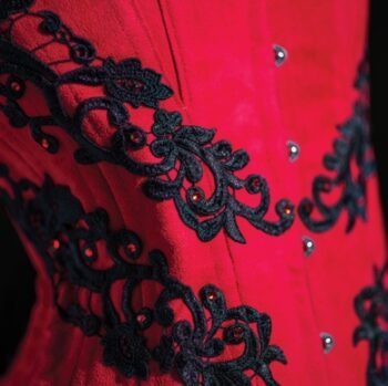 Halloween Fancy Witch Overbust Corset For Cosplay