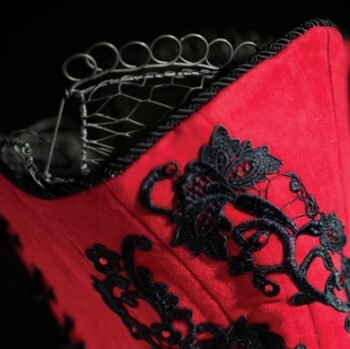 Halloween Fancy Witch Overbust Corset For Cosplay