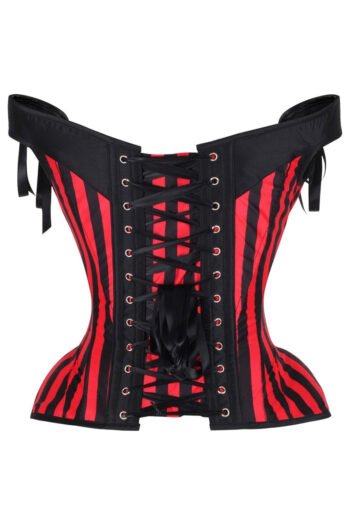 Halloween Overbust Steel Boned Waist Trainer Corset