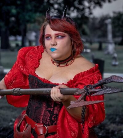 Halloween Witch Corset Costume