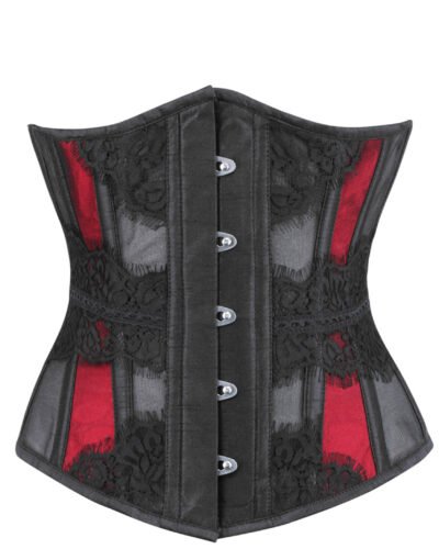 Halloween and Christmas Waist Taming Mesh Half Corset