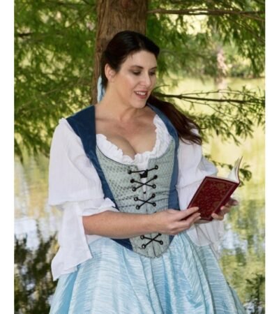 Laced Steampunk Inspired Witch Corset Costume