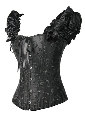 authentic steel boned corset, black steel boned corset, boned corset support, boned fashion corset, built-in bra corset, corset lingerie, corset outerwear, corset top styling, corset with bust support, full-coverage corset, genuine steel boned corset, gothic corset design, heavy-duty steel-boned corset, hips and curves corset, over the bust shapewear, overbust corset, plus-size corset options, real steel boned corset, steel boned corset, steel boned corset dress, steel boned corset for waist training, steel boned corset lingerie, steel boned corset plus size, steel boned corset top, steel boned overbust corset, steel boned overbust waist trainer, steel boned Victorian corset, strapless corset top, structured bodice, tight-lacing corset, Victorian hourglass corset, waist training
