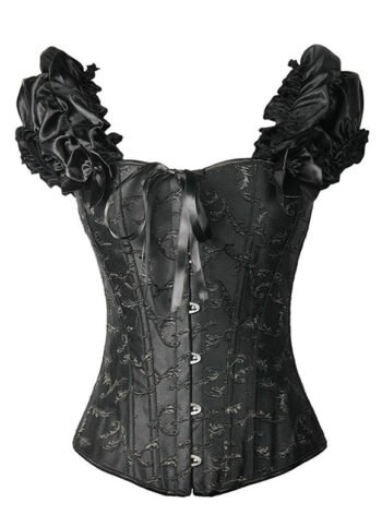 authentic steel boned corset, black steel boned corset, boned corset support, boned fashion corset, built-in bra corset, corset lingerie, corset outerwear, corset top styling, corset with bust support, full-coverage corset, genuine steel boned corset, gothic corset design, heavy-duty steel-boned corset, hips and curves corset, over the bust shapewear, overbust corset, plus-size corset options, real steel boned corset, steel boned corset, steel boned corset dress, steel boned corset for waist training, steel boned corset lingerie, steel boned corset plus size, steel boned corset top, steel boned overbust corset, steel boned overbust waist trainer, steel boned Victorian corset, strapless corset top, structured bodice, tight-lacing corset, Victorian hourglass corset, waist training