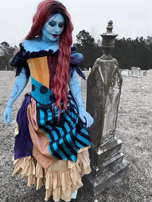 Steampunk Halloween Witch Corset Costume