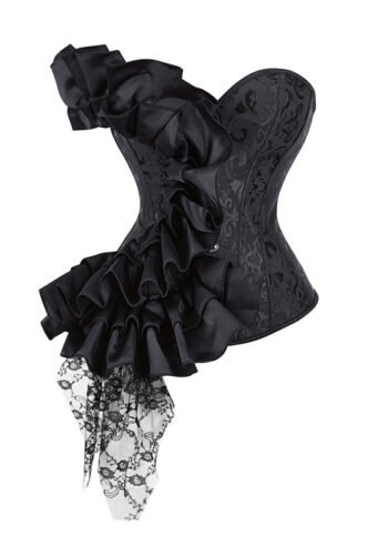 authentic steel boned corset, black steel boned corset, boned corset support, boned fashion corset, built-in bra corset, corset lingerie, corset outerwear, corset top styling, corset with bust support, full-coverage corset, genuine steel boned corset, gothic corset design, heavy-duty steel-boned corset, hips and curves corset, over the bust shapewear, overbust corset, plus-size corset options, real steel boned corset, steel boned corset, steel boned corset dress, steel boned corset for waist training, steel boned corset lingerie, steel boned corset plus size, steel boned corset top, steel boned overbust corset, steel boned overbust waist trainer, steel boned Victorian corset, strapless corset top, structured bodice, tight-lacing corset, Victorian hourglass corset, waist training