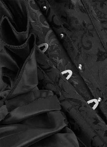 authentic steel boned corset, black steel boned corset, boned corset support, boned fashion corset, built-in bra corset, corset lingerie, corset outerwear, corset top styling, corset with bust support, full-coverage corset, genuine steel boned corset, gothic corset design, heavy-duty steel-boned corset, hips and curves corset, over the bust shapewear, overbust corset, plus-size corset options, real steel boned corset, steel boned corset, steel boned corset dress, steel boned corset for waist training, steel boned corset lingerie, steel boned corset plus size, steel boned corset top, steel boned overbust corset, steel boned overbust waist trainer, steel boned Victorian corset, strapless corset top, structured bodice, tight-lacing corset, Victorian hourglass corset, waist training