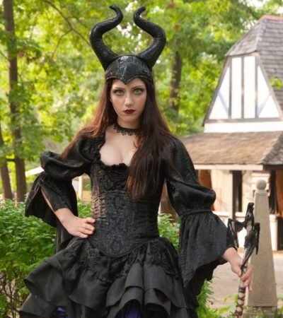 Witch Corset Cosplay Halloween Costume