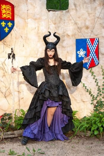 Witch Corset Cosplay Halloween Costume