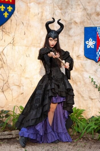 Witch Corset Cosplay Halloween Costume