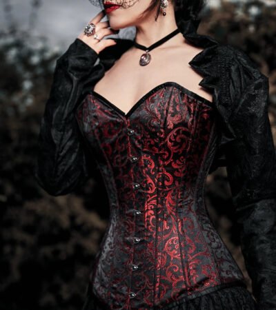 Witch Overbust Corset Cosplay Costume For Halloween