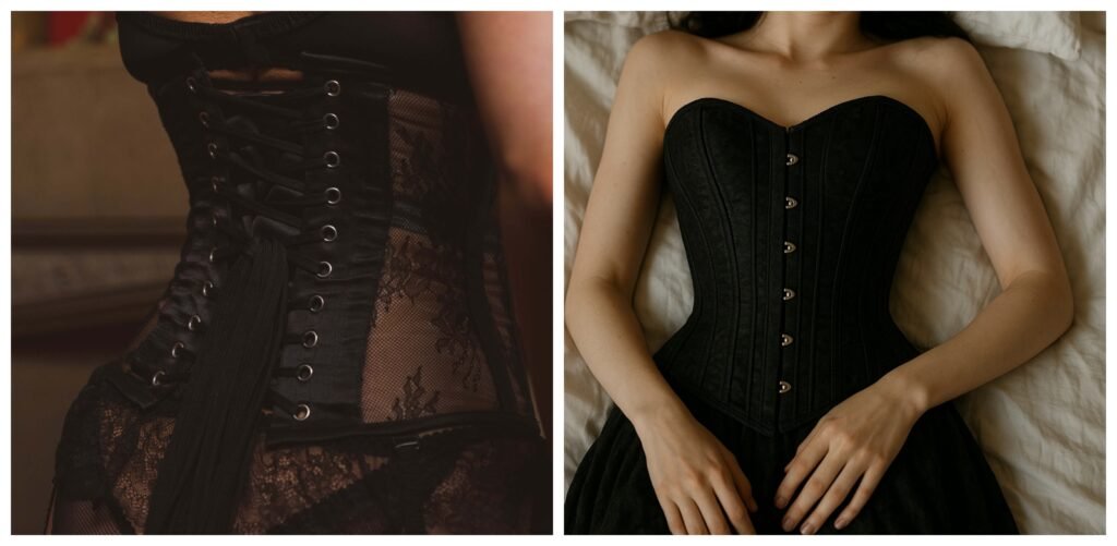 authentic steel boned corset, black steel boned corset, boned corset support, boned fashion corset, built-in bra corset, corset lingerie, corset outerwear, corset top styling, corset with bust support, full-coverage corset, genuine steel boned corset, gothic corset design, heavy-duty steel-boned corset, hips and curves corset, over the bust shapewear, overbust corset, plus-size corset options, real steel boned corset, steel boned corset, steel boned corset dress, steel boned corset for waist training, steel boned corset lingerie, steel boned corset plus size, steel boned corset top, steel boned overbust corset, steel boned overbust waist trainer, steel boned Victorian corset, strapless corset top, structured bodice, tight-lacing corset, Victorian hourglass corset, waist training