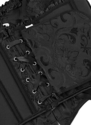 authentic steel boned corset, black steel boned corset, boned corset support, boned fashion corset, built-in bra corset, corset lingerie, corset outerwear, corset top styling, corset with bust support, full-coverage corset, genuine steel boned corset, gothic corset design, heavy-duty steel-boned corset, hips and curves corset, over the bust shapewear, overbust corset, plus-size corset options, real steel boned corset, steel boned corset, steel boned corset dress, steel boned corset for waist training, steel boned corset lingerie, steel boned corset plus size, steel boned corset top, steel boned overbust corset, steel boned overbust waist trainer, steel boned Victorian corset, strapless corset top, structured bodice, tight-lacing corset, Victorian hourglass corset, waist training