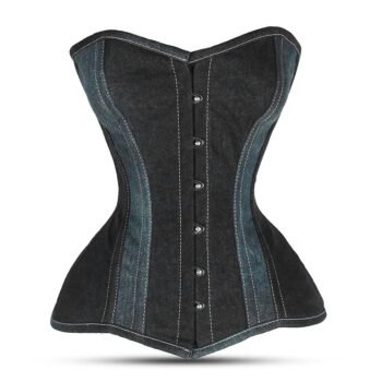 authentic steel boned corset, black steel boned corset, boned corset support, boned fashion corset, built-in bra corset, corset lingerie, corset outerwear, corset top styling, corset with bust support, full-coverage corset, genuine steel boned corset, gothic corset design, heavy-duty steel-boned corset, hips and curves corset, over the bust shapewear, overbust corset, plus-size corset options, real steel boned corset, steel boned corset, steel boned corset dress, steel boned corset for waist training, steel boned corset lingerie, steel boned corset plus size, steel boned corset top, steel boned overbust corset, steel boned overbust waist trainer, steel boned Victorian corset, strapless corset top, structured bodice, tight-lacing corset, Victorian hourglass corset, waist training, denim corset