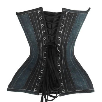 authentic steel boned corset, black steel boned corset, boned corset support, boned fashion corset, built-in bra corset, corset lingerie, corset outerwear, corset top styling, corset with bust support, full-coverage corset, genuine steel boned corset, gothic corset design, heavy-duty steel-boned corset, hips and curves corset, over the bust shapewear, overbust corset, plus-size corset options, real steel boned corset, steel boned corset, steel boned corset dress, steel boned corset for waist training, steel boned corset lingerie, steel boned corset plus size, steel boned corset top, steel boned overbust corset, steel boned overbust waist trainer, steel boned Victorian corset, strapless corset top, structured bodice, tight-lacing corset, Victorian hourglass corset, waist training, denim corset