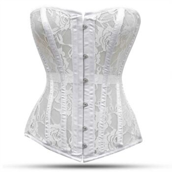 authentic steel boned corset, White steel boned corset, boned corset support, boned fashion corset, built-in bra corset, corset lingerie, corset outerwear, corset top styling, corset with bust support, full-coverage corset, genuine steel boned corset, gothic corset design, heavy-duty steel-boned corset, hips and curves corset, over the bust shapewear, overbust corset, plus-size corset options, real steel boned corset, steel boned corset, steel boned corset dress, steel boned corset for waist training, steel boned corset lingerie, steel boned corset plus size, steel boned corset top, steel boned overbust corset, steel boned overbust waist trainer, steel boned Victorian corset, strapless corset top, structured bodice, tight-lacing corset, Victorian hourglass corset, waist training