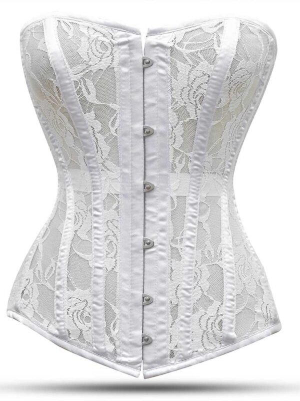 authentic steel boned corset, White steel boned corset, boned corset support, boned fashion corset, built-in bra corset, corset lingerie, corset outerwear, corset top styling, corset with bust support, full-coverage corset, genuine steel boned corset, gothic corset design, heavy-duty steel-boned corset, hips and curves corset, over the bust shapewear, overbust corset, plus-size corset options, real steel boned corset, steel boned corset, steel boned corset dress, steel boned corset for waist training, steel boned corset lingerie, steel boned corset plus size, steel boned corset top, steel boned overbust corset, steel boned overbust waist trainer, steel boned Victorian corset, strapless corset top, structured bodice, tight-lacing corset, Victorian hourglass corset, waist training
