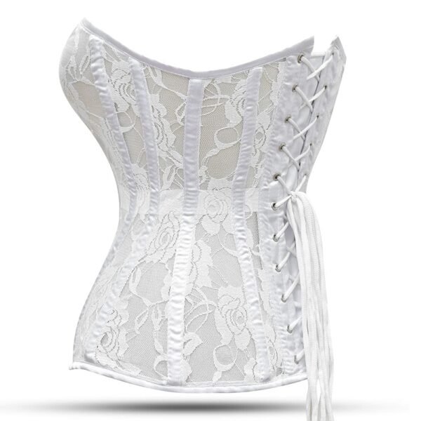 authentic steel boned corset, White steel boned corset, boned corset support, boned fashion corset, built-in bra corset, corset lingerie, corset outerwear, corset top styling, corset with bust support, full-coverage corset, genuine steel boned corset, gothic corset design, heavy-duty steel-boned corset, hips and curves corset, over the bust shapewear, overbust corset, plus-size corset options, real steel boned corset, steel boned corset, steel boned corset dress, steel boned corset for waist training, steel boned corset lingerie, steel boned corset plus size, steel boned corset top, steel boned overbust corset, steel boned overbust waist trainer, steel boned Victorian corset, strapless corset top, structured bodice, tight-lacing corset, Victorian hourglass corset, waist training