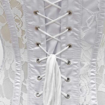 authentic steel boned corset, White steel boned corset, boned corset support, boned fashion corset, built-in bra corset, corset lingerie, corset outerwear, corset top styling, corset with bust support, full-coverage corset, genuine steel boned corset, gothic corset design, heavy-duty steel-boned corset, hips and curves corset, over the bust shapewear, overbust corset, plus-size corset options, real steel boned corset, steel boned corset, steel boned corset dress, steel boned corset for waist training, steel boned corset lingerie, steel boned corset plus size, steel boned corset top, steel boned overbust corset, steel boned overbust waist trainer, steel boned Victorian corset, strapless corset top, structured bodice, tight-lacing corset, Victorian hourglass corset, waist training