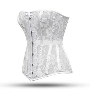 authentic steel boned corset, White steel boned corset, boned corset support, boned fashion corset, built-in bra corset, corset lingerie, corset outerwear, corset top styling, corset with bust support, full-coverage corset, genuine steel boned corset, gothic corset design, heavy-duty steel-boned corset, hips and curves corset, over the bust shapewear, overbust corset, plus-size corset options, real steel boned corset, steel boned corset, steel boned corset dress, steel boned corset for waist training, steel boned corset lingerie, steel boned corset plus size, steel boned corset top, steel boned overbust corset, steel boned overbust waist trainer, steel boned Victorian corset, strapless corset top, structured bodice, tight-lacing corset, Victorian hourglass corset, waist training