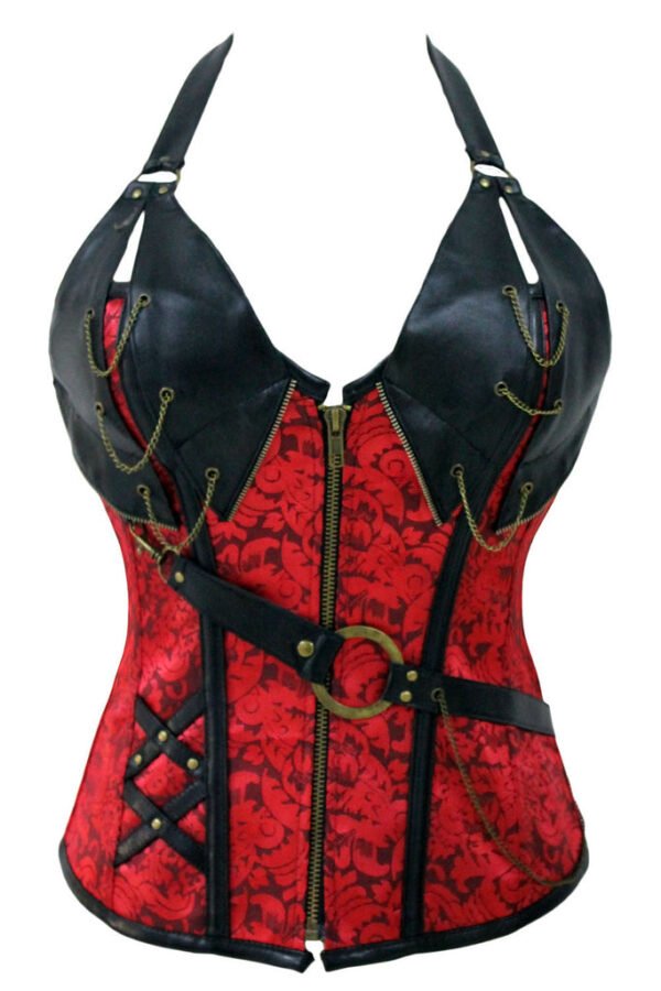 Brocade Steel Boned Steampunk Victorian Corset