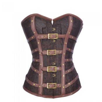 Buy Authentic Steampunk Corset with Buckle Detail