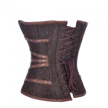 Buy Authentic Steampunk Corset with Buckle Detail