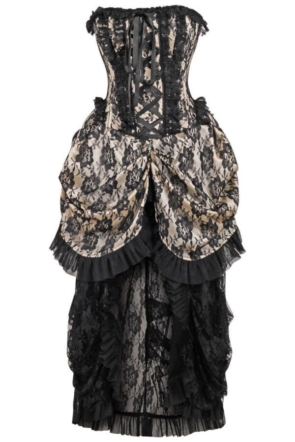 Lace Victorian Corset Halloween Dress