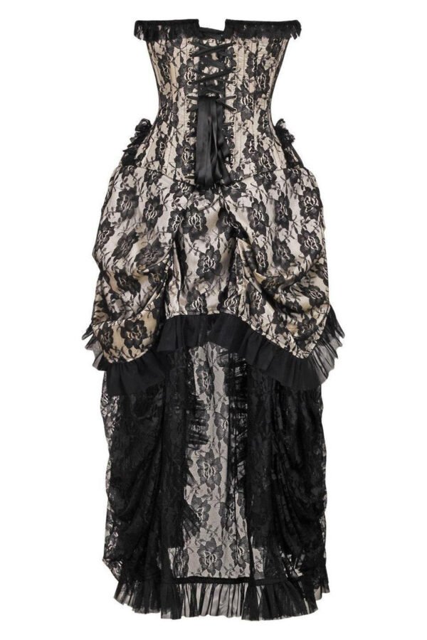 Lace Victorian Corset Halloween Dress