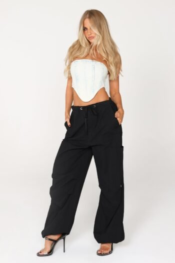 blue denim corset, bodycon corset, boned corset, bustier denim top, corset style top, cropped corset top, curve accent corset, denim corset top, distressed denim corset, fashion corset top, grunge denim corset, high waist corset, lace up back corset, party denim bustier, seamless denim bustier, solid denim corset, strapless corset, strapless denim corset, streetwear corset, tube corset top